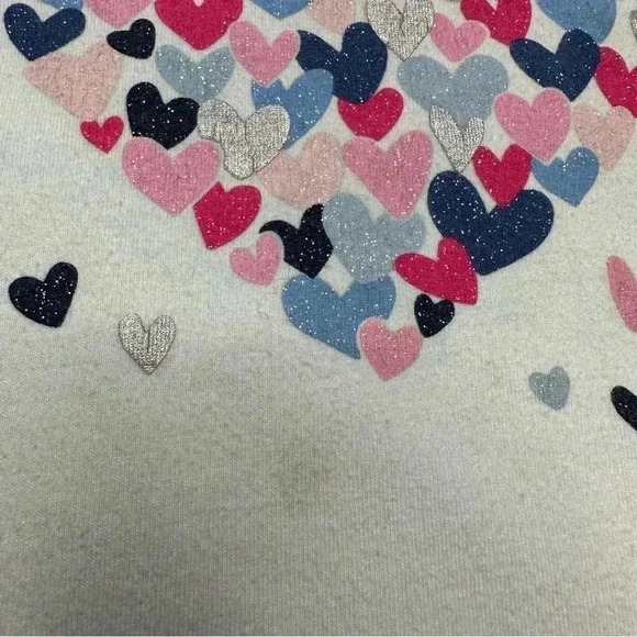 Kids Headquarters T-Shirt White /Hearts Size 3T - Picture 8 of 16